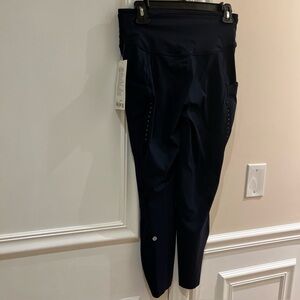 Lululemon fast and free HR tight 25*pockets navy